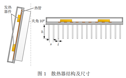 基于煙囪效應的電子設備自然散熱設計