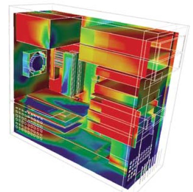 臺式機熱仿真,電腦熱仿真