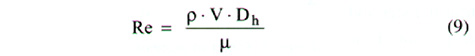 Reynolds數Re的表達式